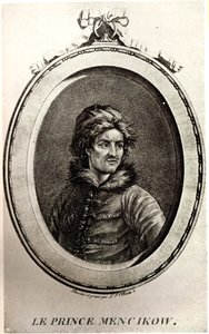 Ritratto del principe Alexander Danilovich Menshikov