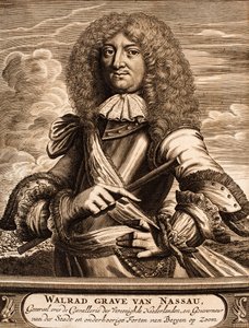 Ritratto del principe Walrad di Nassau-Usingen da Unbekannt