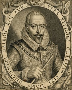 Ritratto di Sir Walter Raleigh, 1596 da Unbekannt
