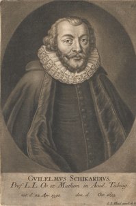 Ritratto di Wilhelm Schickard 1592-1635 da Unbekannt