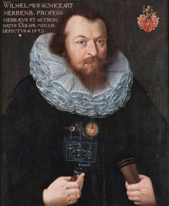 Ritratto di Wilhelm Schickard, 1592-1635, 1632 da Unbekannt