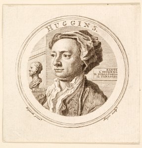 Ritratto di William Huggins, pub. 1760