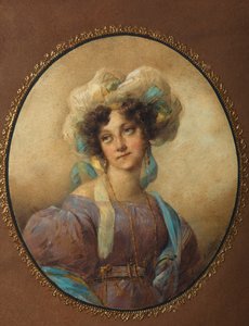 Ritratto di Yelena Alexandrovna Golitsyna, nata Naryshkina, 1785-1855, 1820s