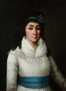 Ritratto di Yelizaveta Petrovna Yankova 1768-1861, nata Rimskaya-Korsakova, 1794 da Unbekannt