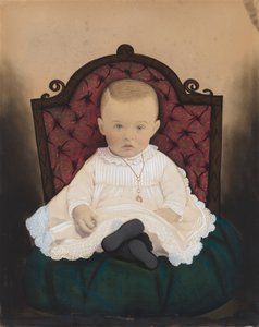Ritratto di un bambino, 1880 da Unbekannt
