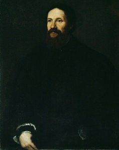Ritratto di un gentiluomo, 1540-1550 da Unbekannt