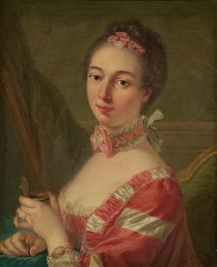 Ritratto di una signora, XVIII secolo da Unbekannt
