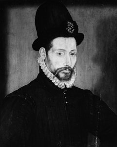 Ritratto di un uomo con cappello alto