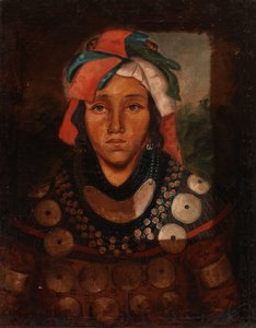 Ritratto di un Giovane Indiano Seminole da Unbekannt