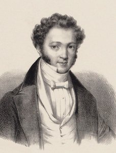 Ritratto del pianista e compositore Ignaz Moscheles da Unbekannt