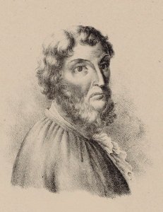 Ritratto del compositore Cristóbal de Morales da Unbekannt
