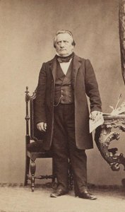 Ritratto del compositore Franz Lachner 1803-1890, c. 1850 da Unbekannt