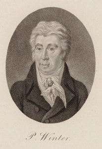 Ritratto del compositore Peter von Winter 1754-1825, ca 1825