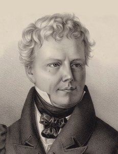 Ritratto del compositore Xaver Schnyder von Wartensee 1786-1868, 1832