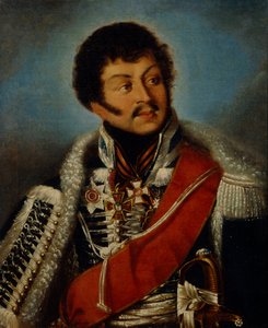 Ritratto del Generale Dmitry Dmitrievich Shepelev 1771-1841 da Unbekannt