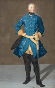 Ritratto del re Carlo XII di Svezia da Unbekannt