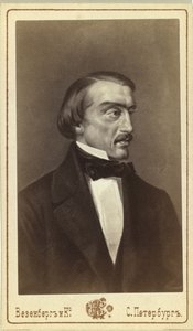 Ritratto del critico letterario e filosofo Vissarion G. Belinsky 1811-1848 da Unbekannt