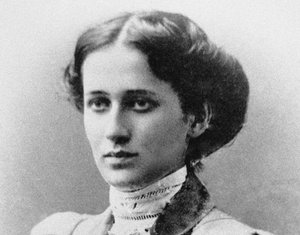 Ritratto della poetessa Anna Achmatova da Unbekannt