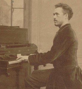 Ritratto del compositore Benjamin Godard 1849-1895, 1882 da Unbekannt