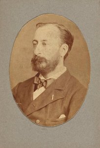 Ritratto del compositore Camille Saint-Saëns 1835-1921, c. 1880 da Unbekannt