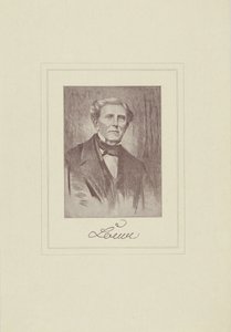 Ritratto del compositore Carl Loewe da Unbekannt
