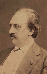 Ritratto del compositore Friedrich von Flotow, c. 1880 da Unbekannt