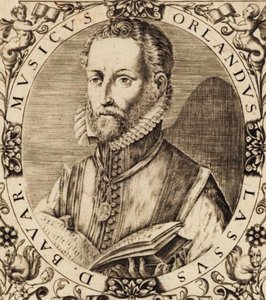 Ritratto del compositore Roland de Lassus 1532-1594