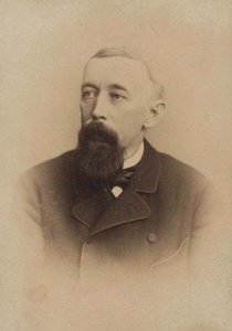 Ritratto del librettista e compositore Franz Friedrich Richard Genée, 1823-1895, c. 1880 da Unbekannt