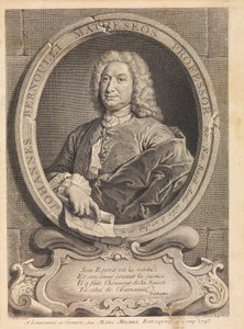 Ritratto del matematico Johann Bernoulli 1667-1748, 1742 da Unbekannt