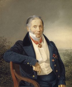 Ritratto del pittore Alexander Sauerweid 1782-1844, primo quarto del XIX sec. da Unbekannt
