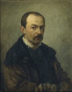 Ritratto del pittore Pavel Andreyevich Fedotov, prima del 1852