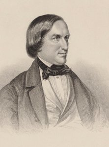 Ritratto del pianista e compositore Karl August Krebs 1804-1880 da Unbekannt