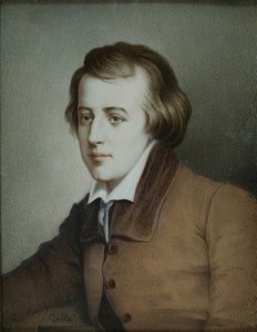Ritratto del poeta Heinrich Heine, ca 1825 da Unbekannt