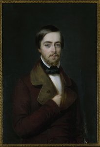 Ritratto del poeta Joseph Méry da Unbekannt