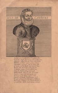 Ritratto del poeta Luís Vaz de Camões c.1524-1580, 1655 da Unbekannt