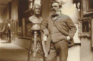 Ritratto dello scultore Alfred Boucher da Unbekannt