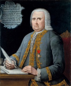Ritratti di Simon de la Valle y Cuadra da Unbekannt