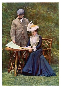 Ritratto in tre colori, 1901 da Unbekannt