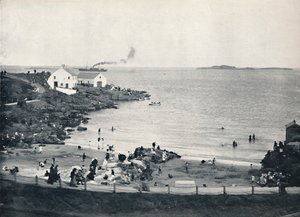 Portrush - Il luogo del bagno, 1895 da Unbekannt