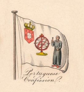 Confessione portoghese, 1838 da Unbekannt