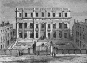 Powis House, Great Ormond Street, Bloomsbury, Londra, c1714 1878 da Unbekannt