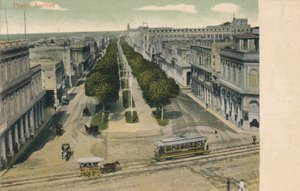 Viale del Prado, 1907 da Unbekannt