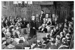Presentazione della Libertà della Città a Mr Gladstone, 1877 da Unbekannt