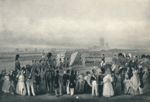 Presentazione dei nuovi colori ai 93rd Highlanders, 7 ottobre 1834, 1834, 1909