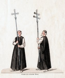 Sacerdote con croce d