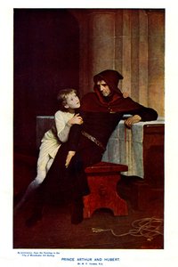 Principe Arturo e Hubert, XIX secolo da Unbekannt