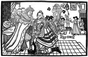 Il ritorno del Principe Carlo dalla Spagna, 1623, 1893 da Unbekannt