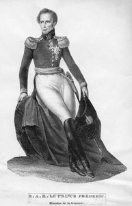 Principe Federico, Ministro della Guerra, XIX secolo da Unbekannt