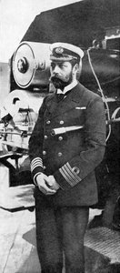 Il Principe Giorgio come capitano della Royal Navy, c1900s-c1920s 1936