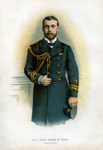 Principe Giorgio del Galles, Duca di York, 1890-1893 da Unbekannt